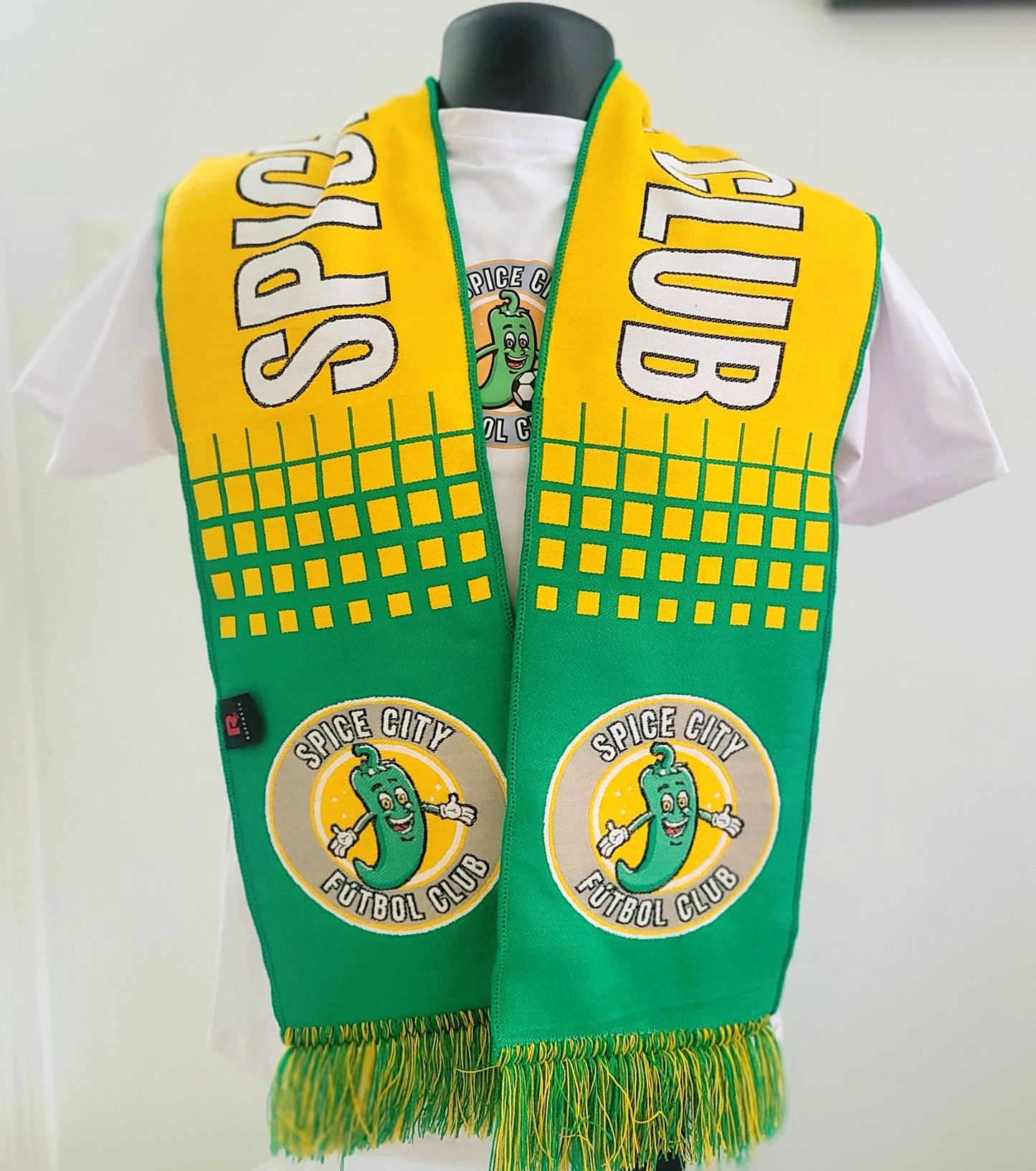 Spice City double-sided scarf