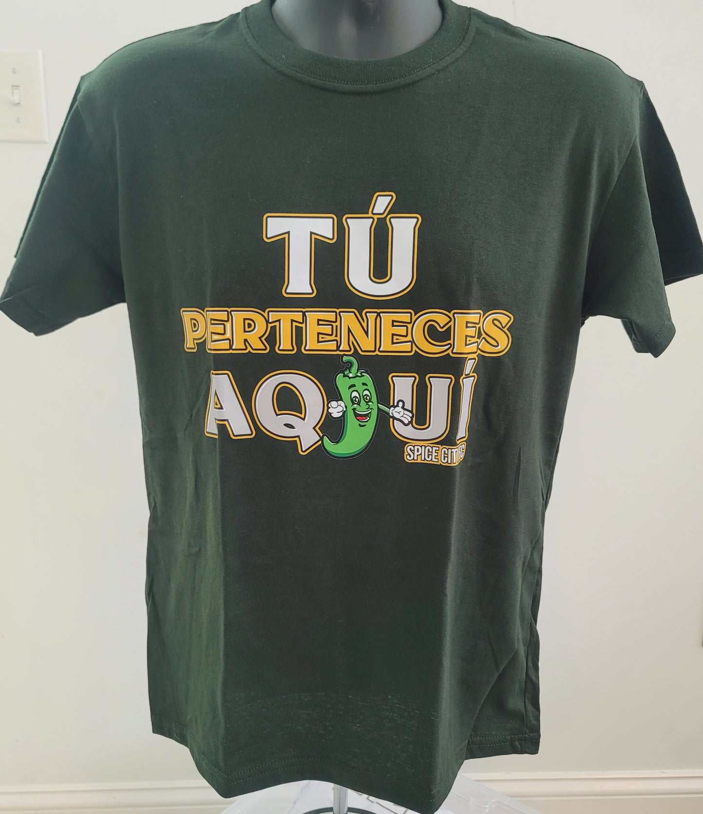 Spice City Green t-shirt