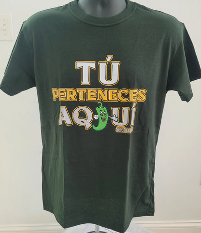 Spice City Green t-shirt