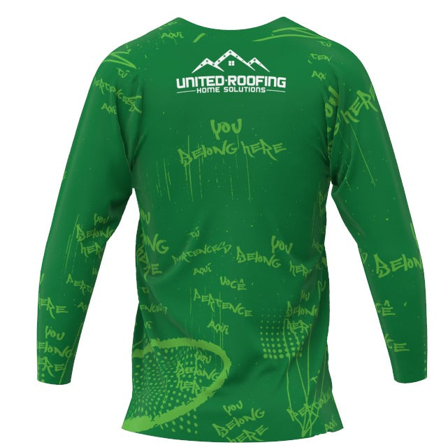 You Belong Here Green Jersey